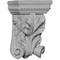 Ekena Millwork 2 7/8"W x 1 1/2"D x 4 3/8"H Helene Leaf Corbel COR02X01X04HE - alternate 1